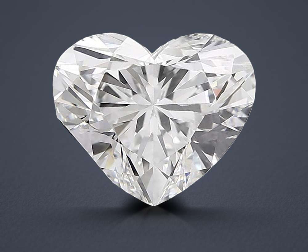 4.60 Carat Heart Lab Diamond