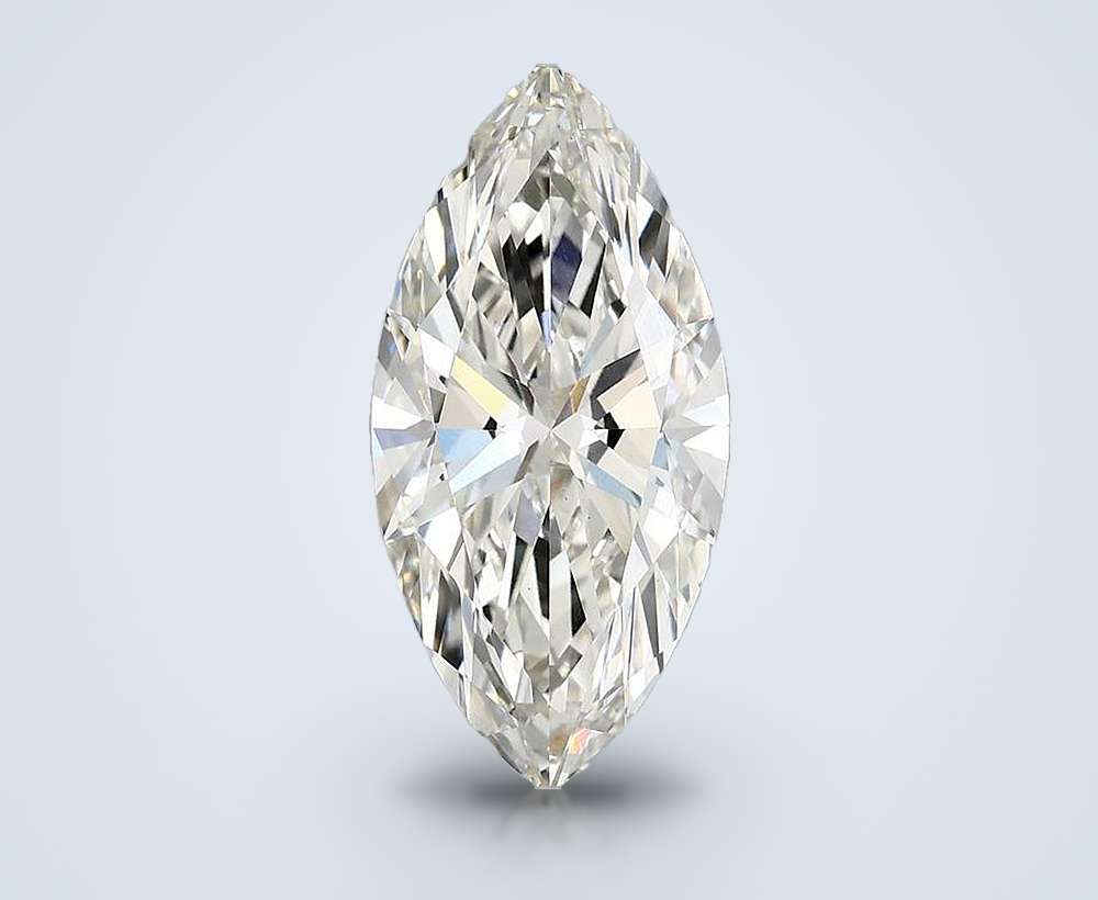 3.77 Carat Marquise Lab Diamond
