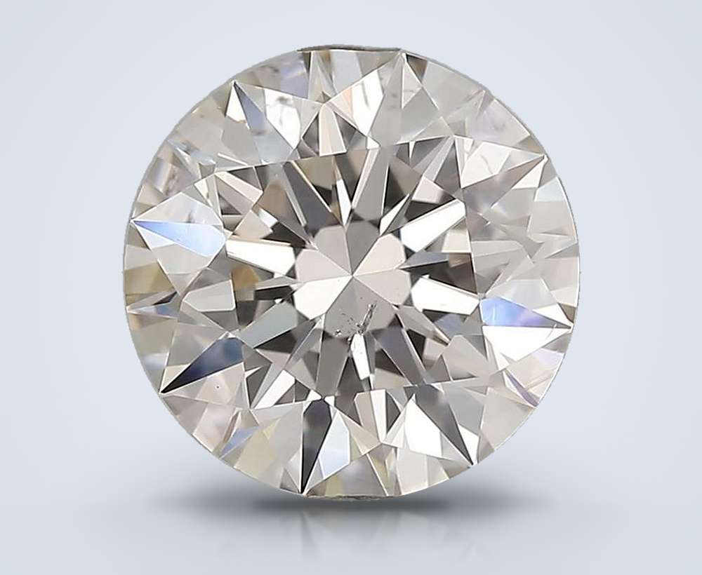 1.63 Carat Round Natural Diamond