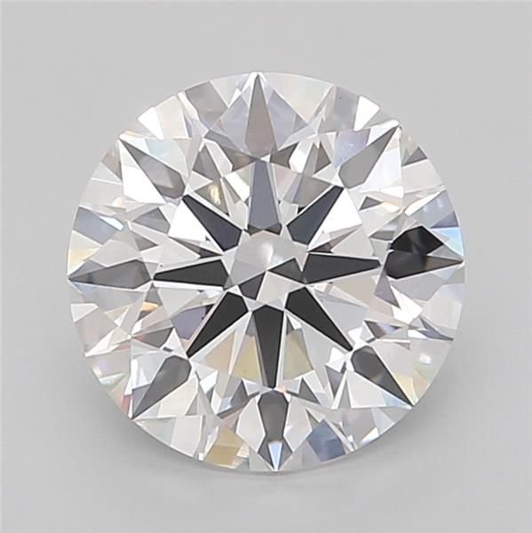 3.04ct E VS1 Rare Carat Ideal Cut Round Lab Grown Diamond