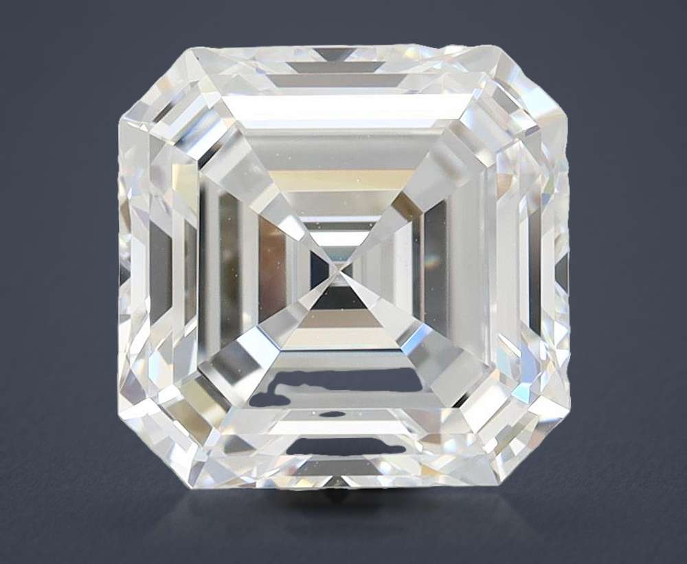 2.96 Carat Asscher Lab Diamond