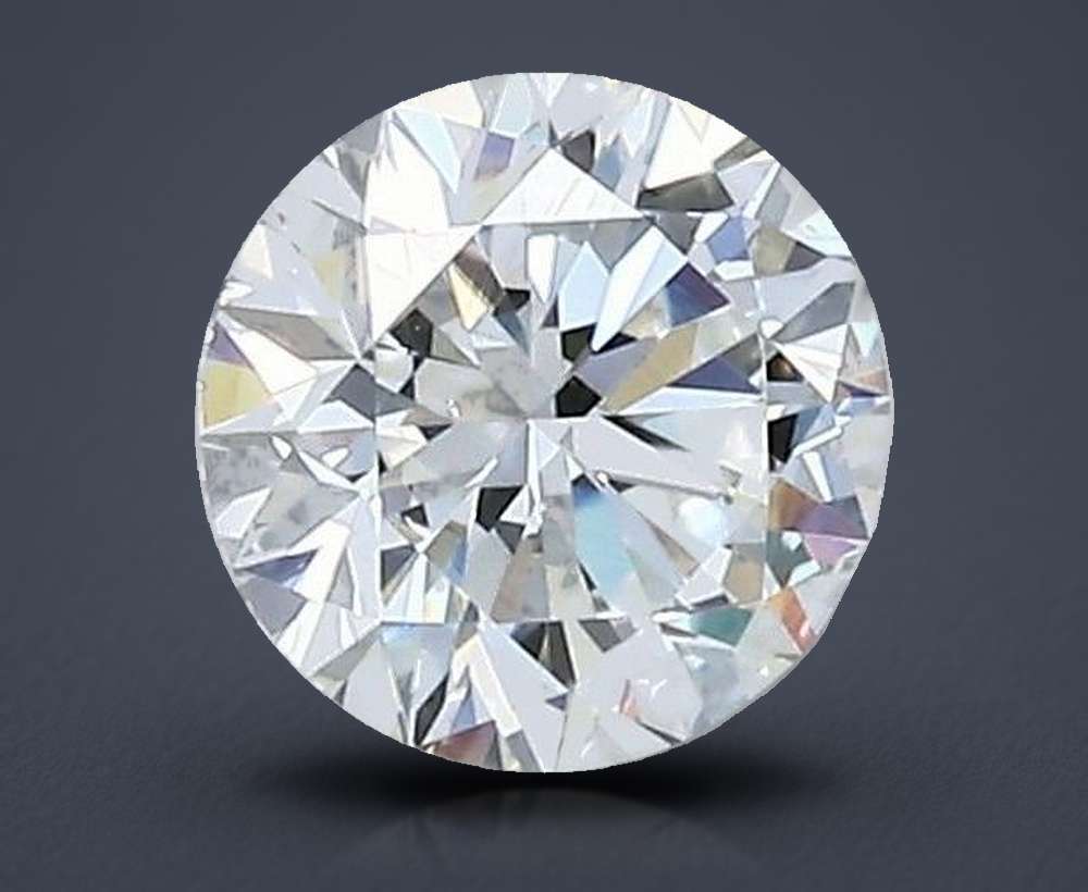 0.70 Carat Round Natural Diamond