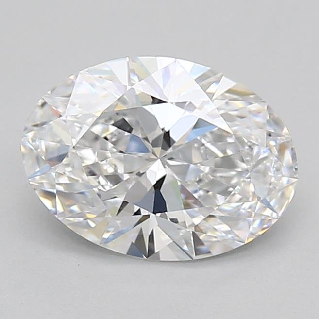2.01ct D VVS1 Rare Carat Ideal Cut Oval Lab Grown Diamond