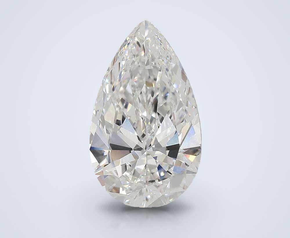 7.08 Carat Pear Lab Diamond