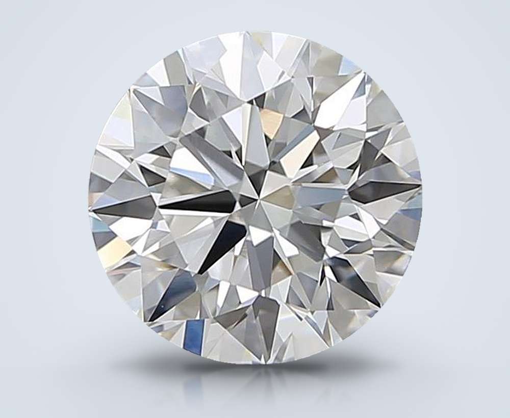 3.21 Carat Round Lab Diamond