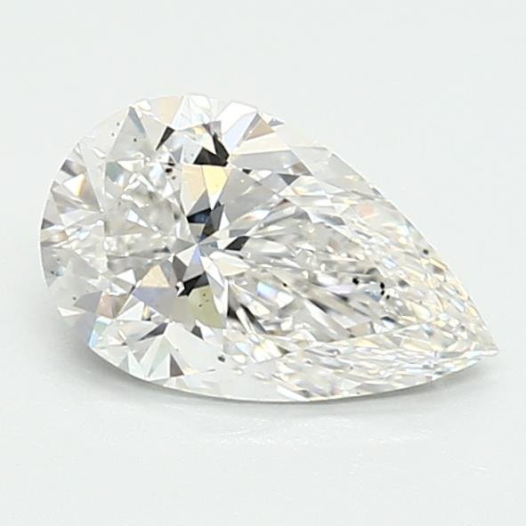 1.08ct E VS2 Rare Carat Ideal Cut Pear Lab Grown Diamond