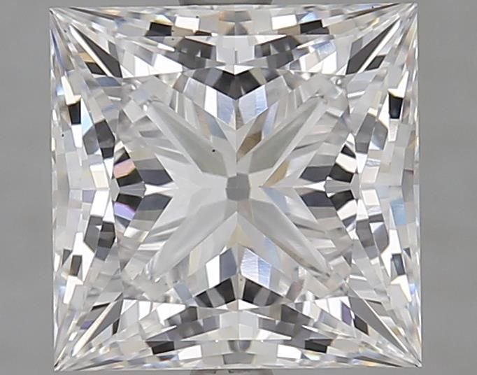 3.81 Carat Princess Lab Diamond