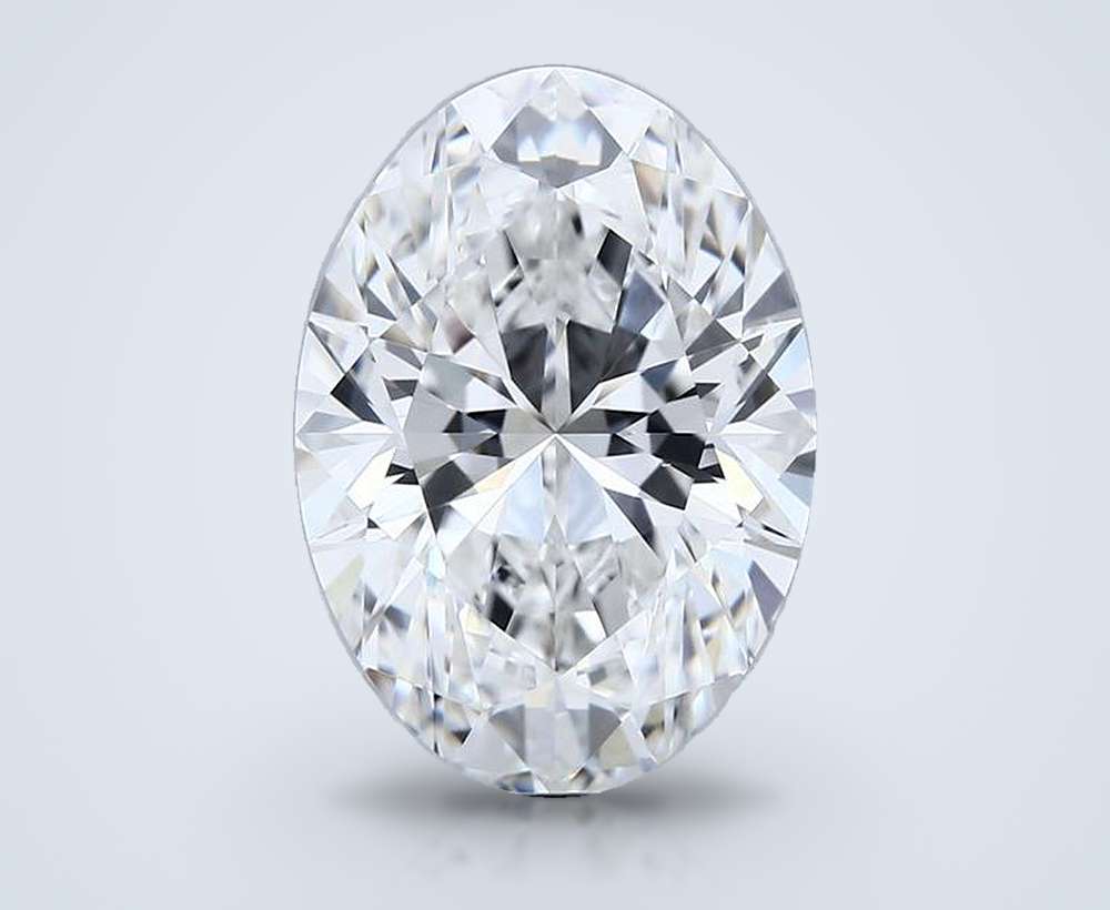 5.08 Carat Oval Lab Diamond