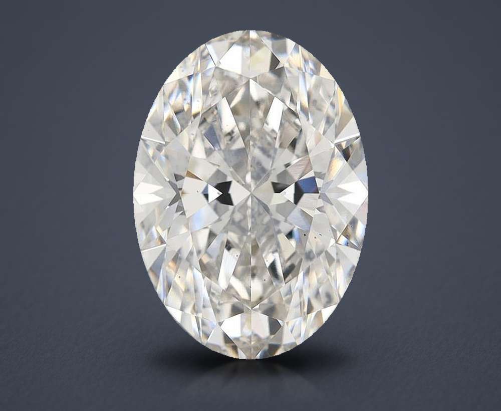4.75 Carat Oval Lab Diamond