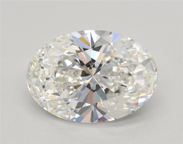 1.33ct G VVS2 Rare Carat Ideal Cut Oval Lab Grown Diamond