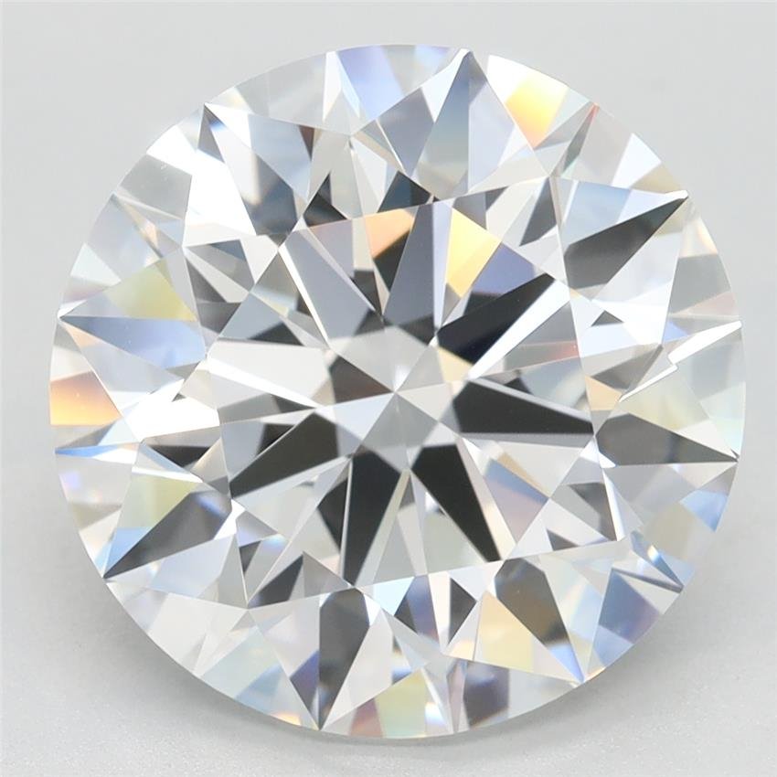 5.63ct E IF Rare Carat Ideal Cut Round Lab Grown Diamond