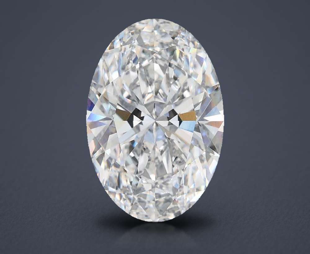 4.38 Carat Oval Lab Diamond