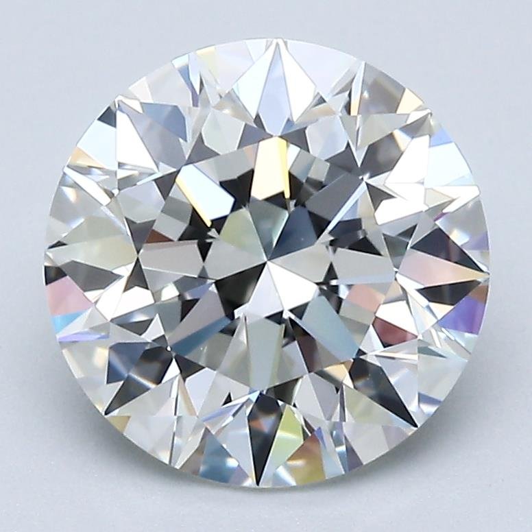 3.00ct G VVS1 Rare Carat Ideal Cut Round Diamond