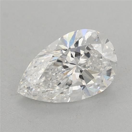 0.79ct D VS1 Very Good Cut Pear Lab Grown Diamond