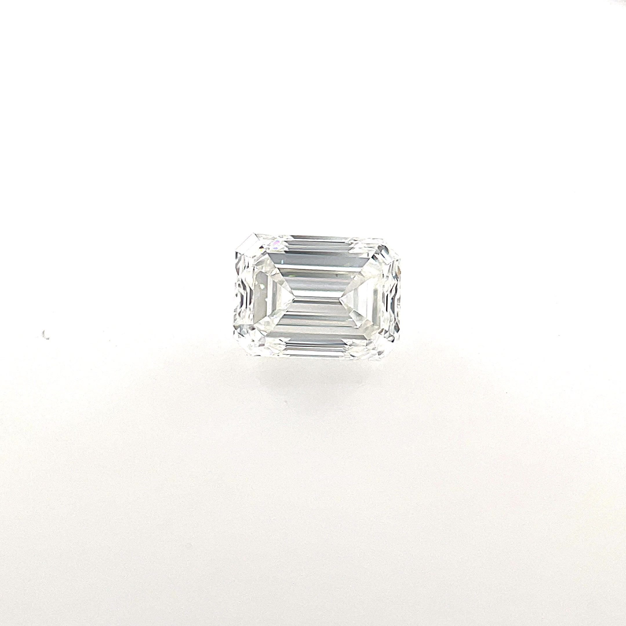 0.53ct G VS2 Excellent Cut Emerald Diamond