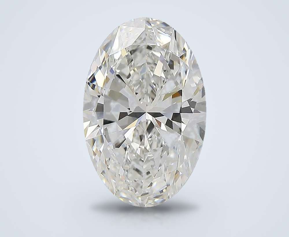 4.52 Carat Oval Lab Diamond