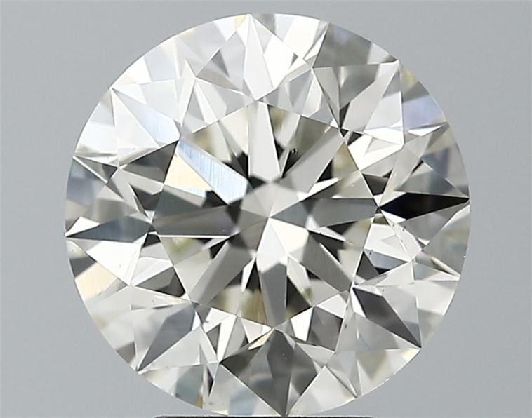 3.50ct J VS1 Excellent Cut Round Lab Grown Diamond