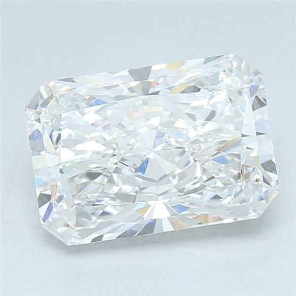 5.02ct F VS1 Very Good Cut Radiant Lab Grown Diamond