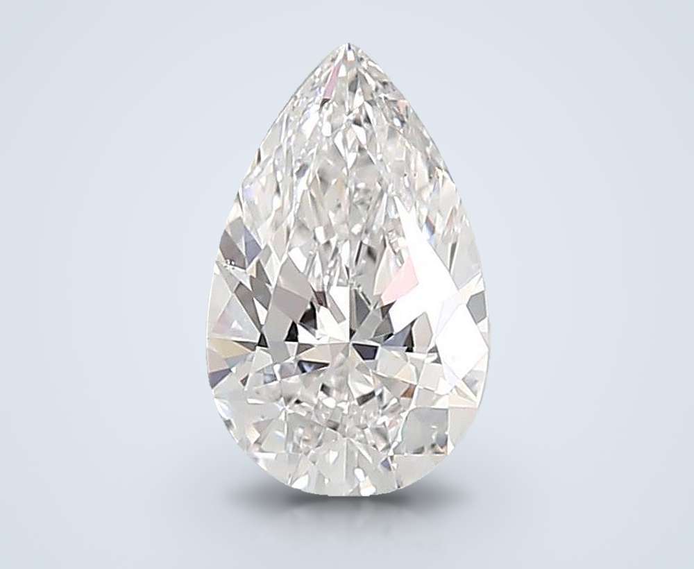 1.55 Carat Pear Lab Diamond