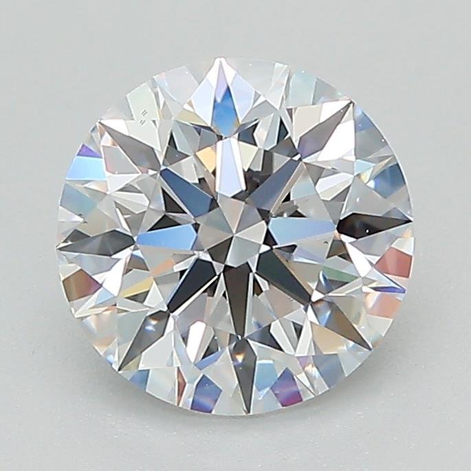 1.58ct D VS2 Rare Carat Ideal Cut Round Lab Grown Diamond