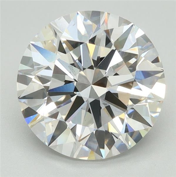 2.79ct H VS2 Rare Carat Ideal Cut Round Lab Grown Diamond