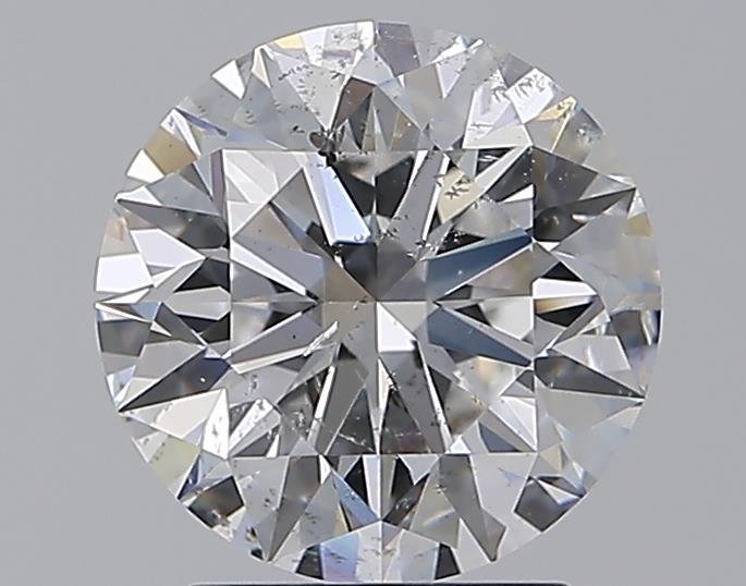 2.61ct E SI2 Excellent Cut Round Diamond