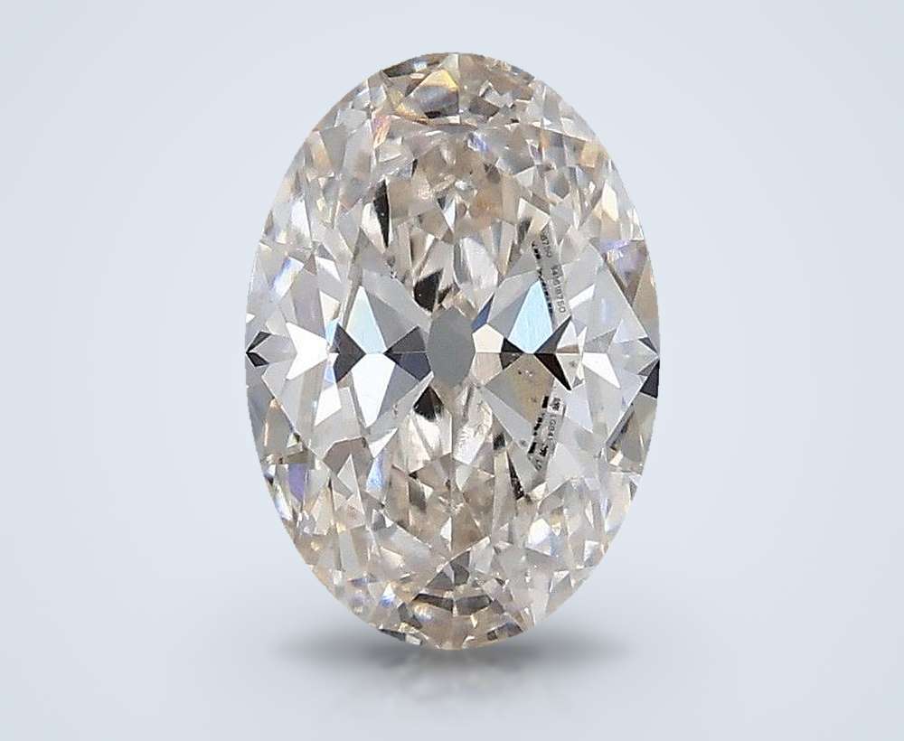 1.38 Carat Oval Lab Diamond
