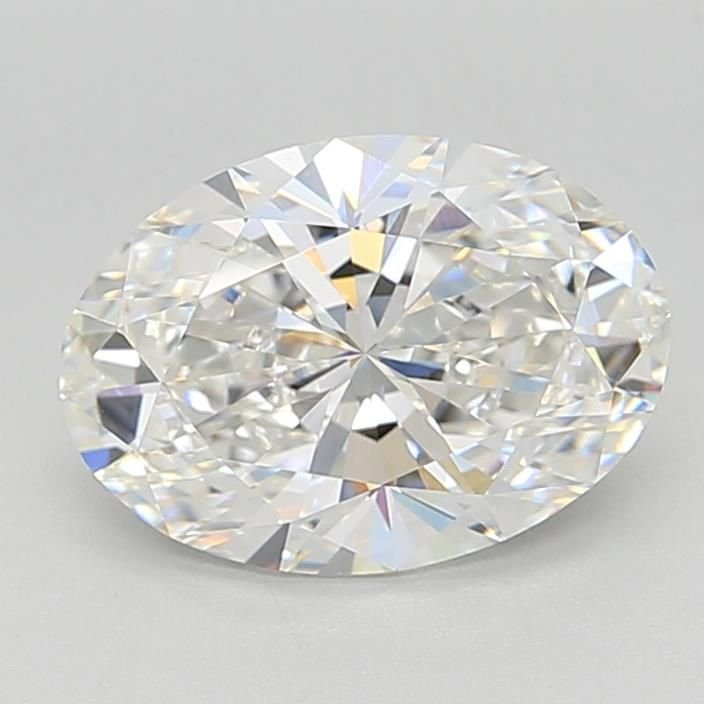 3.10ct E VVS2 Rare Carat Ideal Cut Oval Lab Grown Diamond