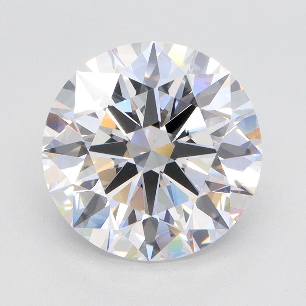 3.65ct D IF Rare Carat Ideal Cut Round Lab Grown Diamond