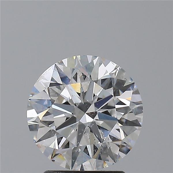 2.03ct D SI2 Rare Carat Ideal Cut Round Diamond