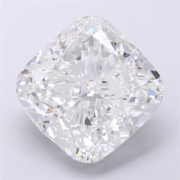 5.02ct F VS1 Rare Carat Ideal Cut Cushion Lab Grown Diamond