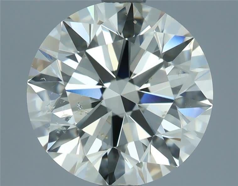 2.70ct J SI2 Excellent Cut Round Diamond