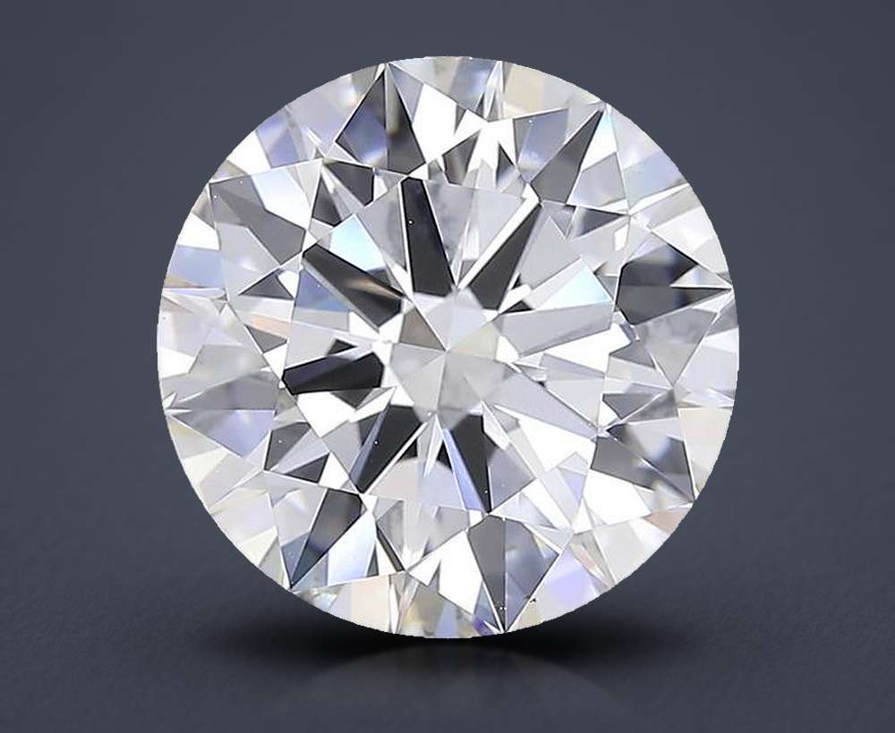 7.56 Carat Round Lab Diamond