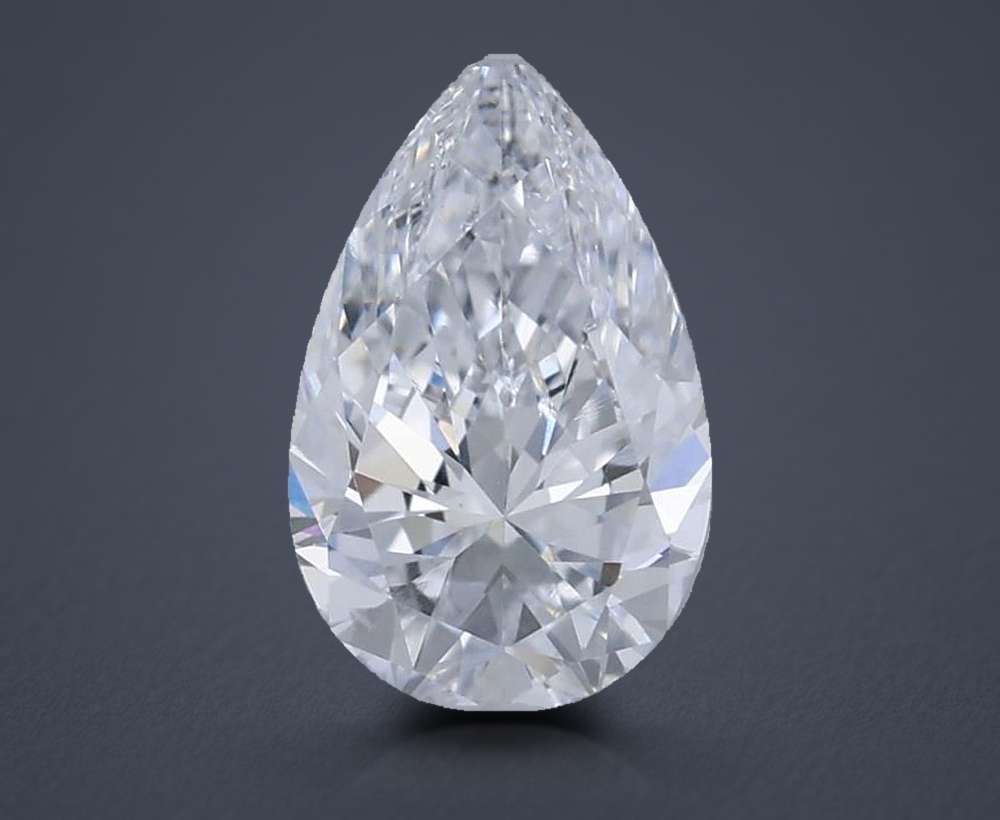 0.34 Carat Pear Lab Diamond