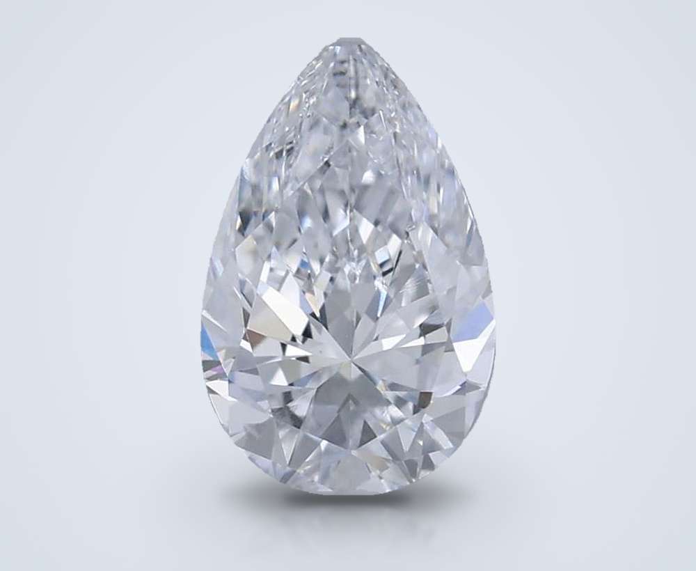 0.34 Carat Pear Lab Diamond