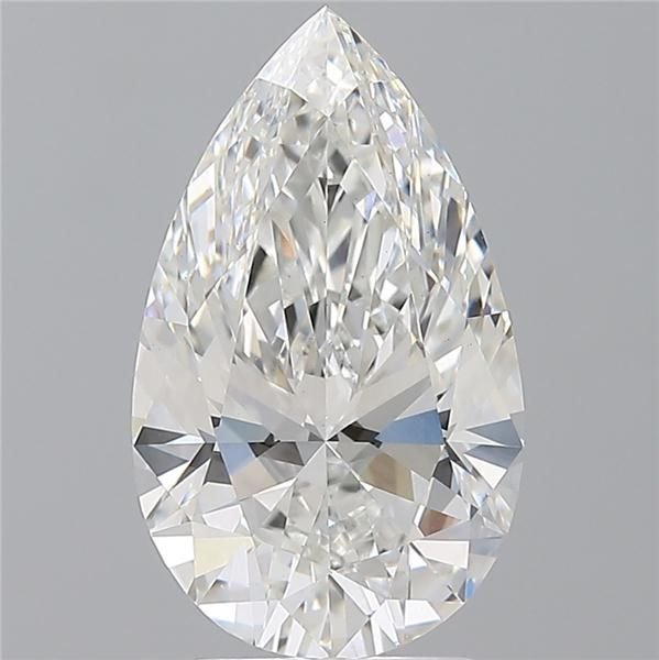 3.59 Carat Pear Lab Diamond