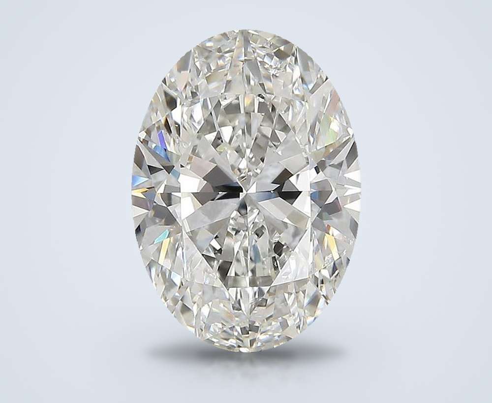4.08 Carat Oval Natural Diamond