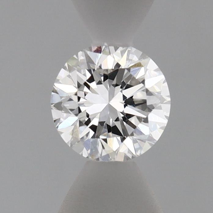 0.51ct F VVS2 Very Good Cut Round Lab Grown Diamond