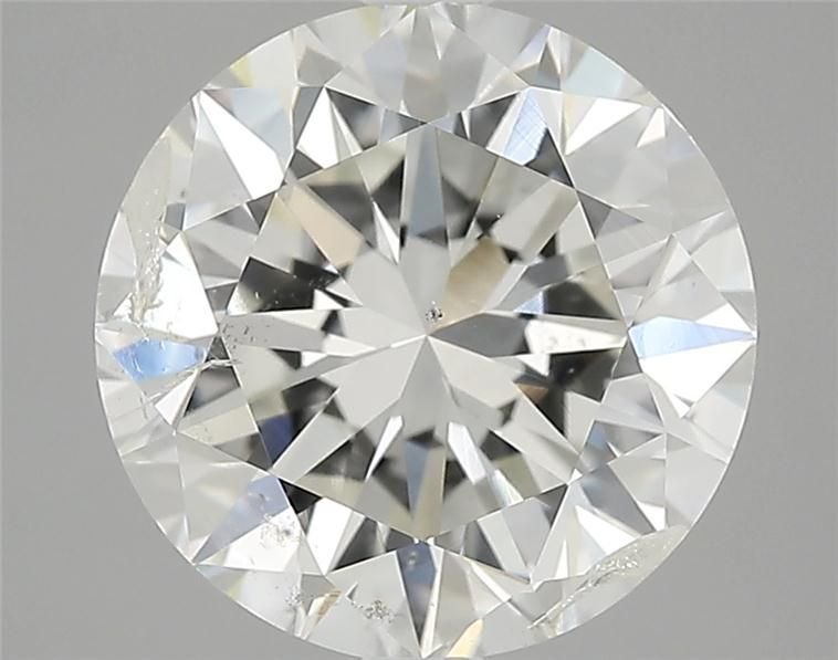 3.00ct J SI2 Very Good Cut Round Diamond