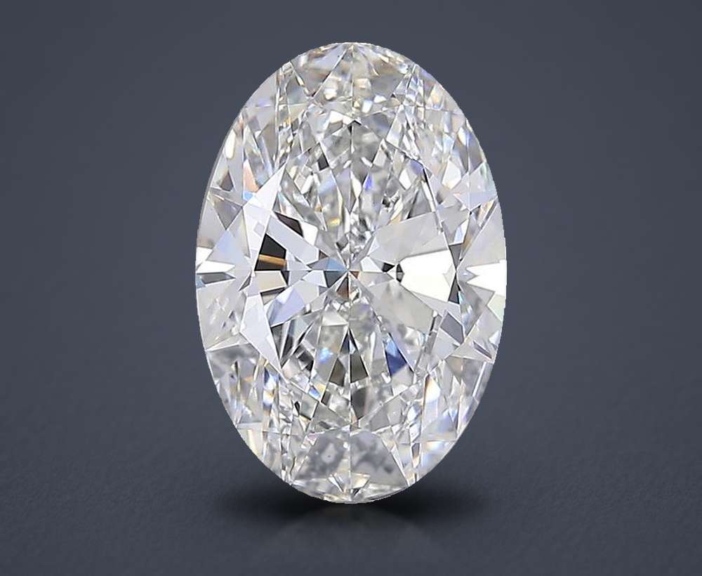 9.00 Carat Oval Lab Diamond