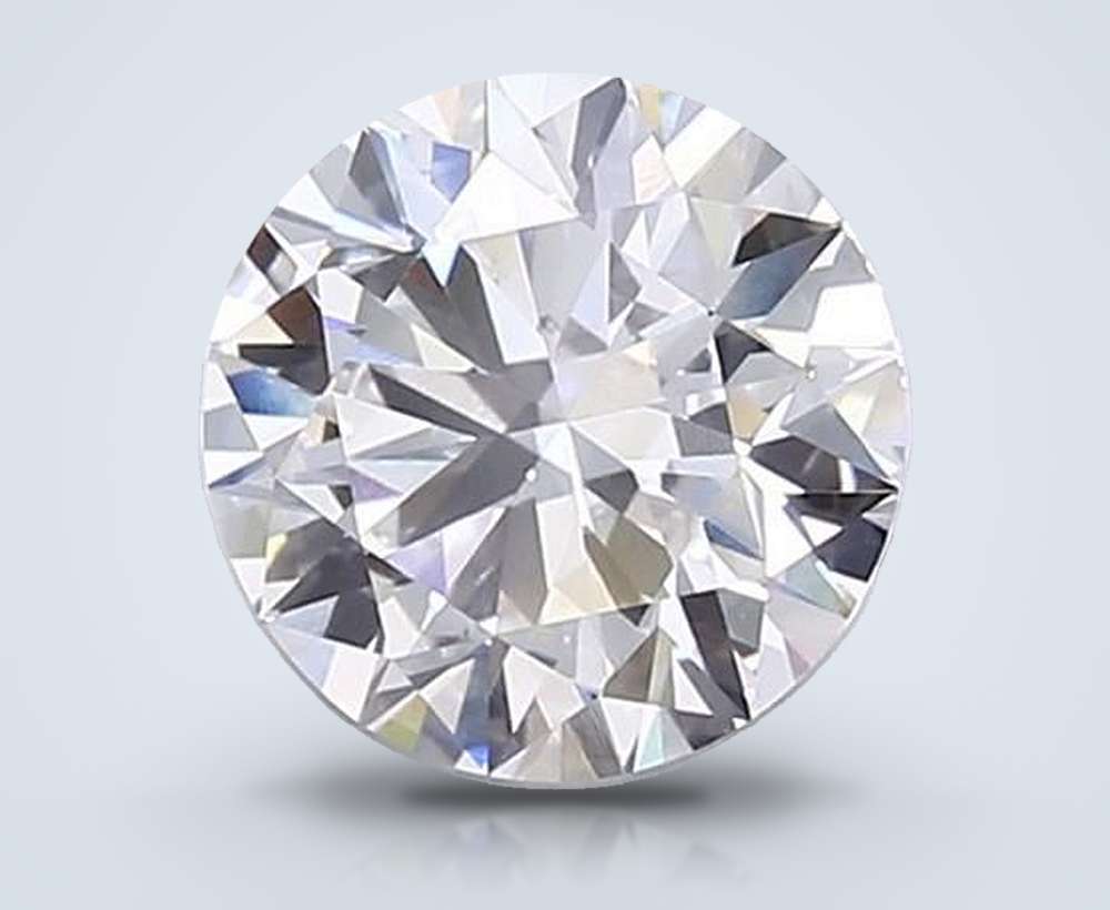 5.23 Carat Round Lab Diamond
