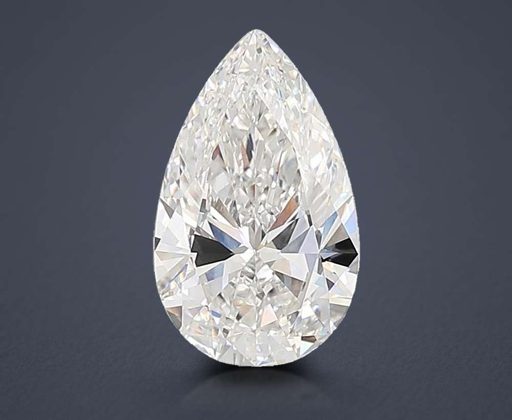 7.02 Carat Pear Lab Diamond