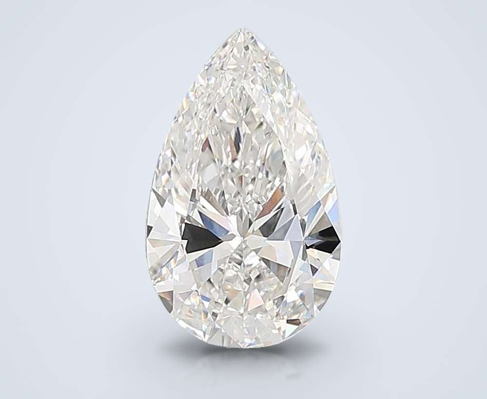 7.02 Carat Pear Lab Diamond