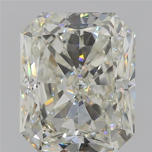 5.89ct J SI1 Rare Carat Ideal Cut Radiant Diamond