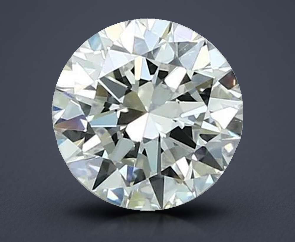 0.90 Carat Round Natural Diamond