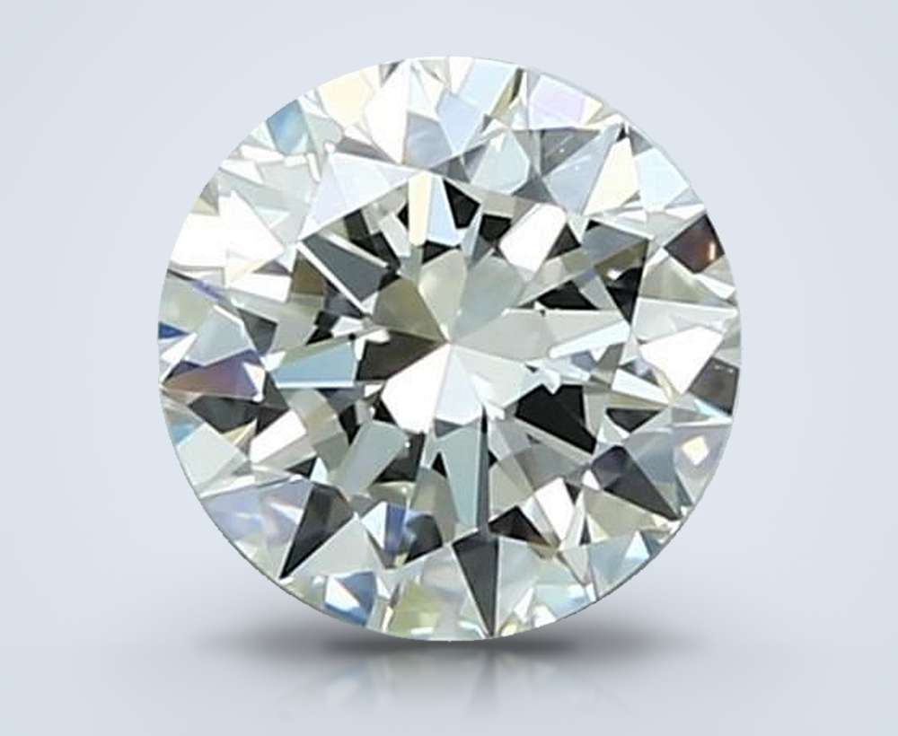0.90 Carat Round Natural Diamond