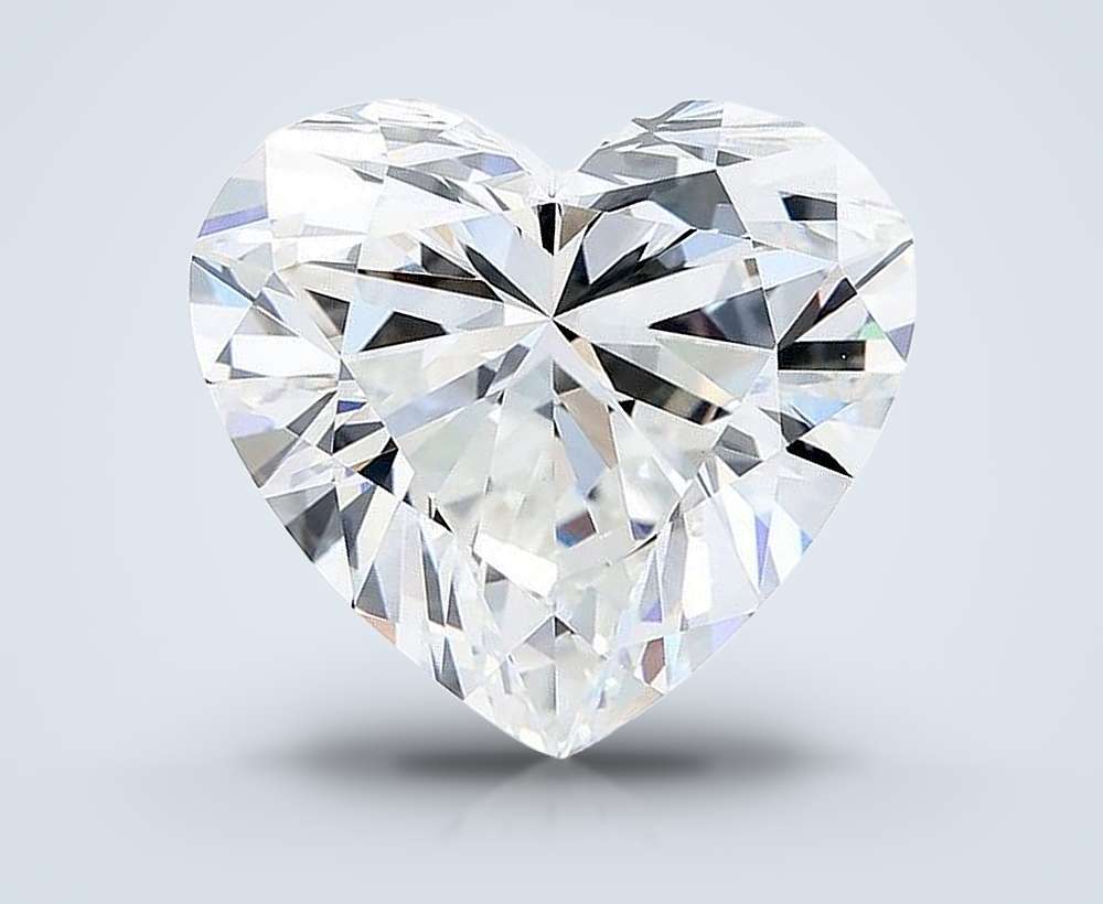 6.58 Carat Heart Lab Diamond