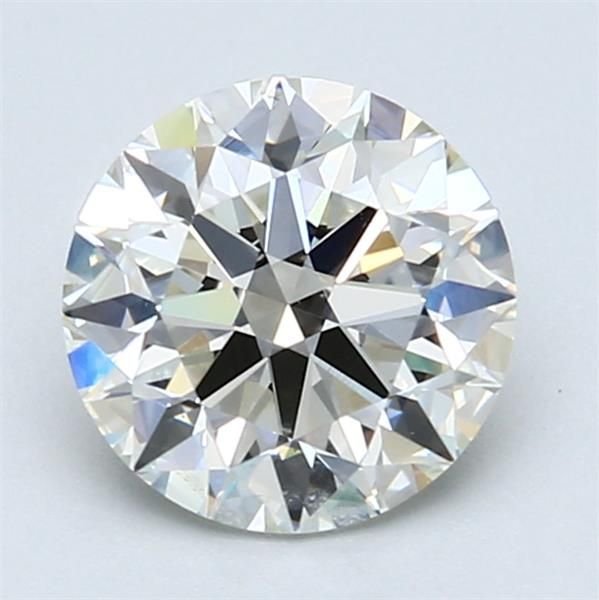 1.92ct J VS2 Rare Carat Ideal Cut Round Diamond