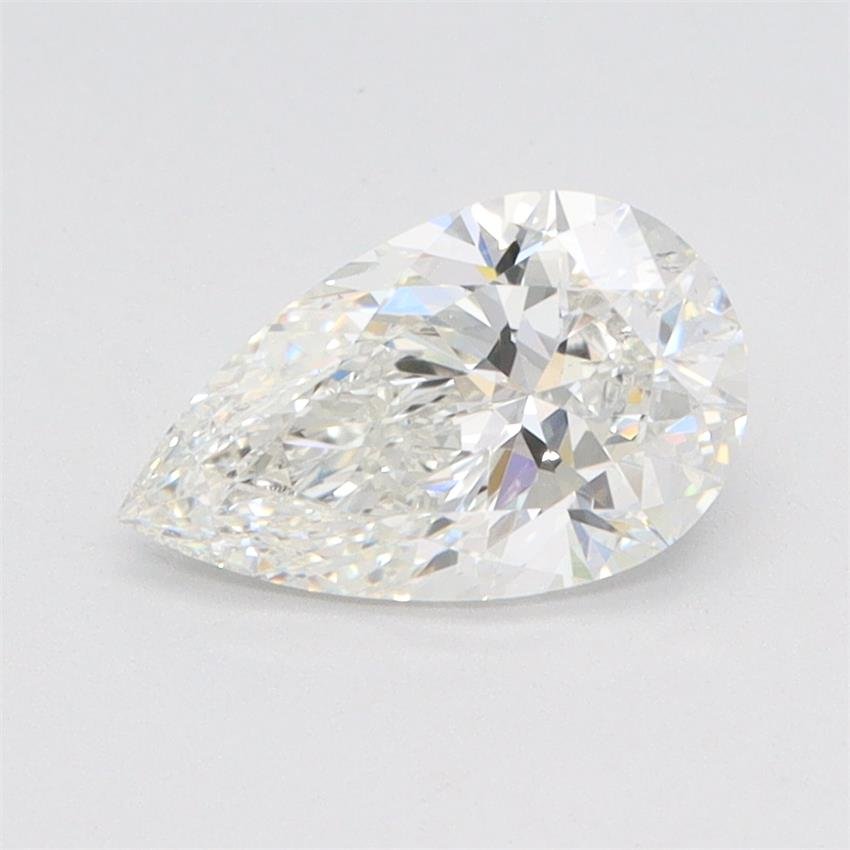 1.07ct G SI1 Rare Carat Ideal Cut Pear Lab Grown Diamond