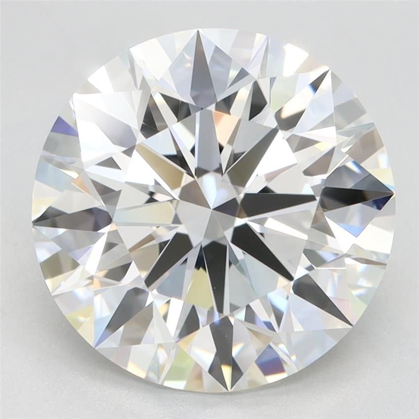 4.18ct G IF Rare Carat Ideal Cut Round Lab Grown Diamond